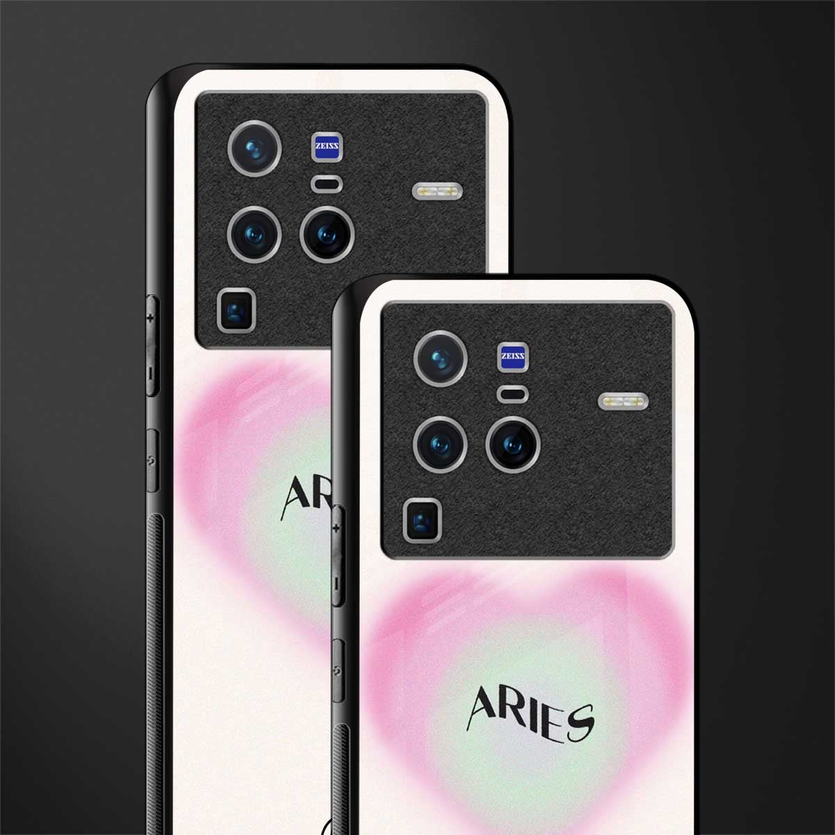 aries minimalistic glass case for vivo x80 pro 5g image-2