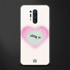aries minimalistic glass case for oneplus 8 pro image