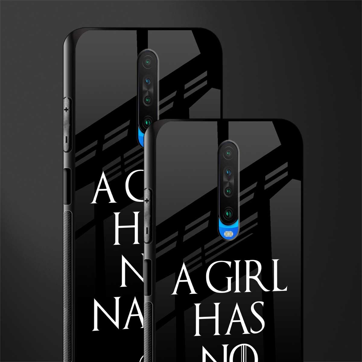 arya stark glass case for poco x2 image-2