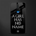 arya stark glass case for poco x2 image