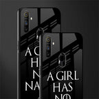 arya stark glass case for realme narzo 10a image-2