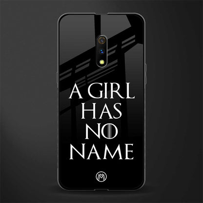 arya stark glass case for realme x image