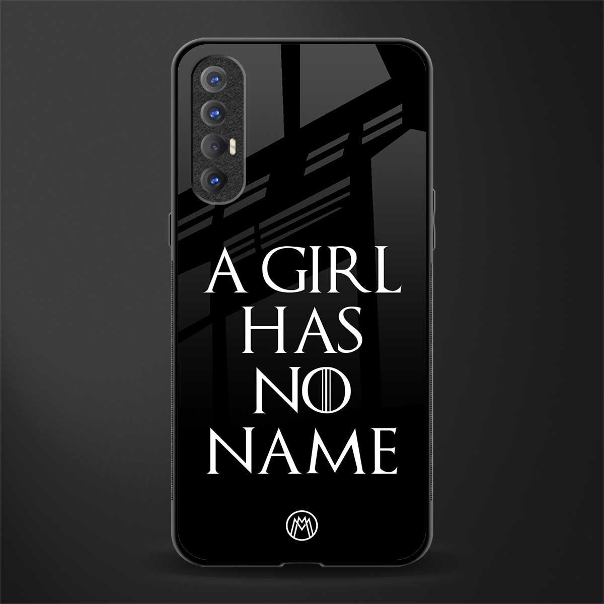 arya stark glass case for oppo reno 3 pro image