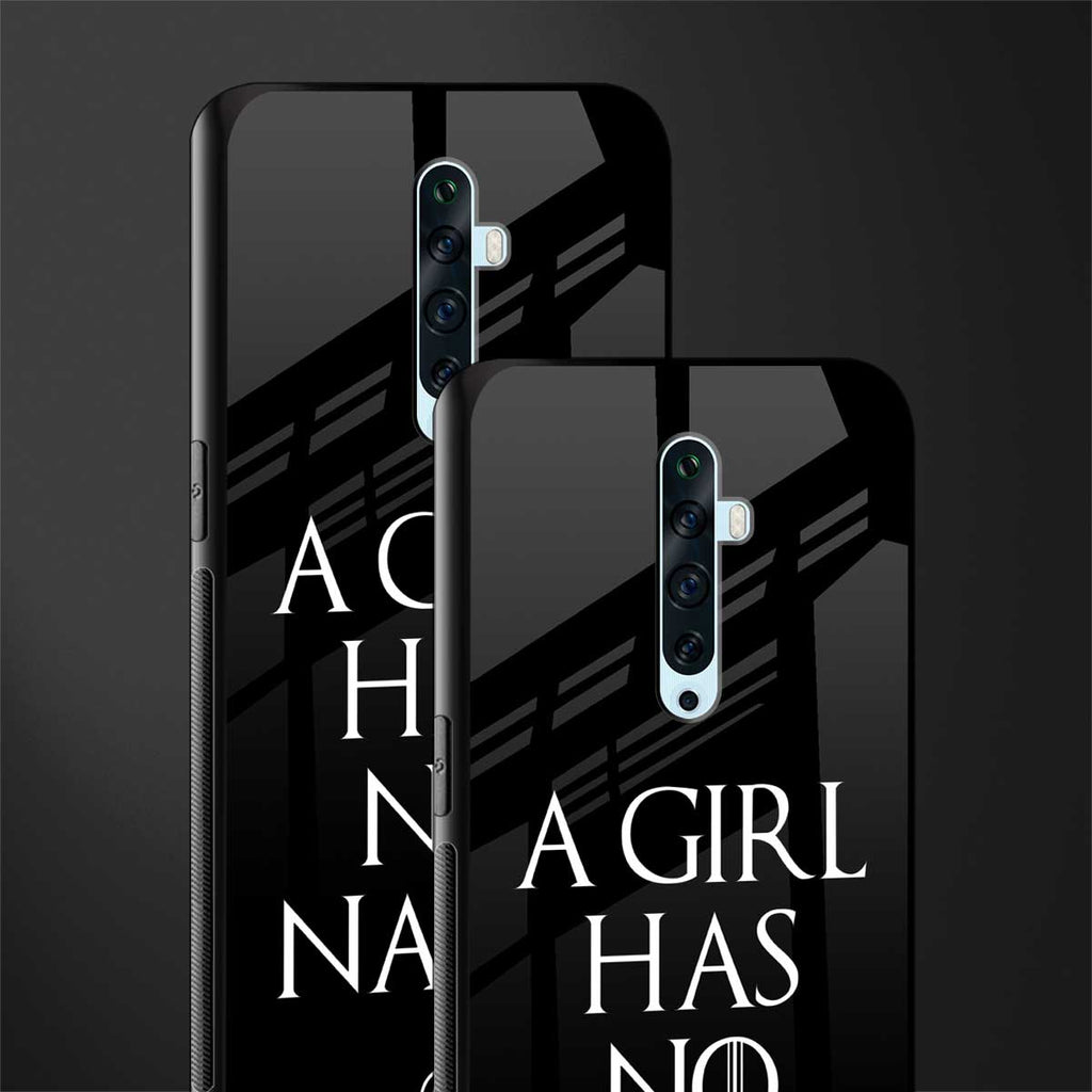 arya stark glass case for oppo reno 2f image-2