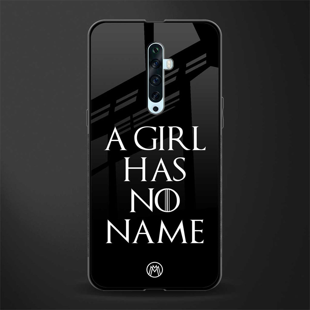 arya stark glass case for oppo reno 2f image
