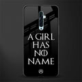 arya stark glass case for oppo reno 2f image