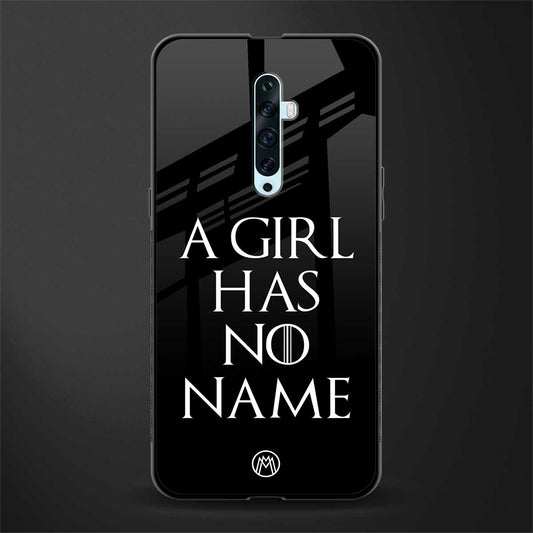 arya stark glass case for oppo reno 2f image