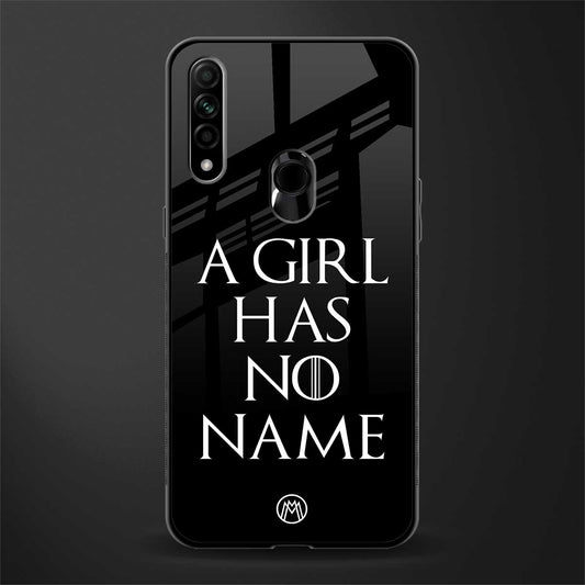 arya stark glass case for oppo a31 image