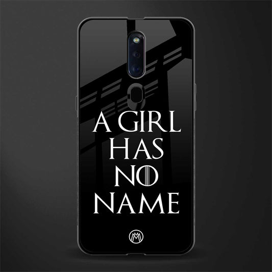 arya stark glass case for oppo f11 pro image