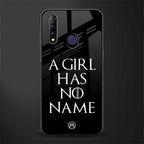 arya stark glass case for vivo z1 pro image