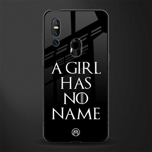 arya stark glass case for vivo v15 image