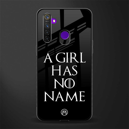 arya stark glass case for realme 5i image