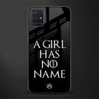 arya stark glass case for samsung galaxy a71 image