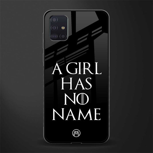 arya stark glass case for samsung galaxy a71 image