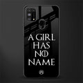 arya stark glass case for samsung galaxy f41 image