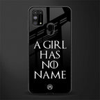 arya stark glass case for samsung galaxy f41 image