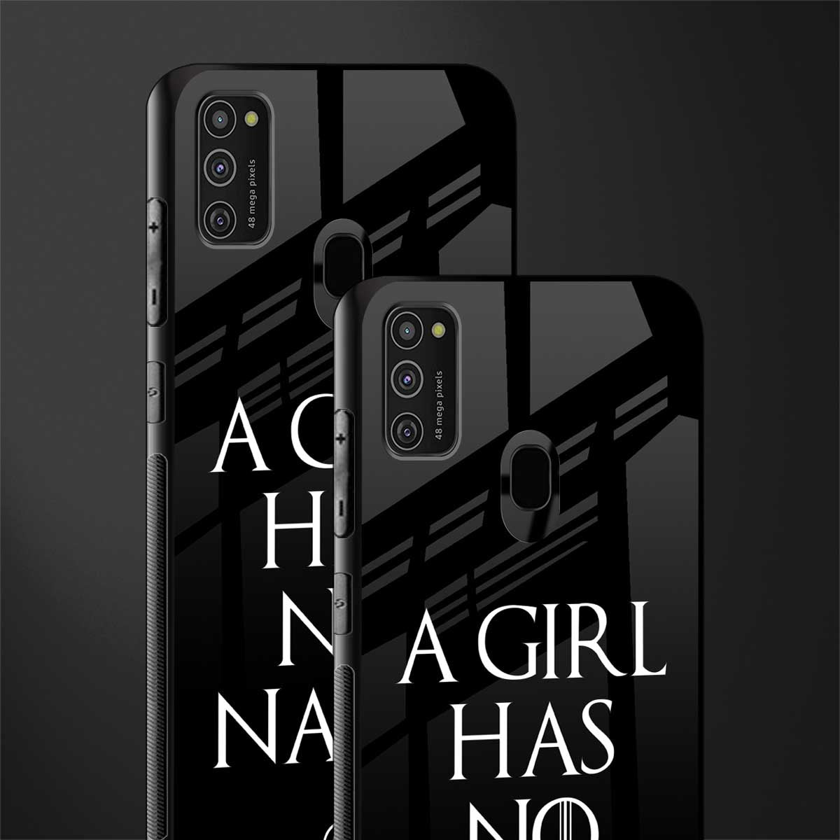 arya stark glass case for samsung galaxy m30s image-2