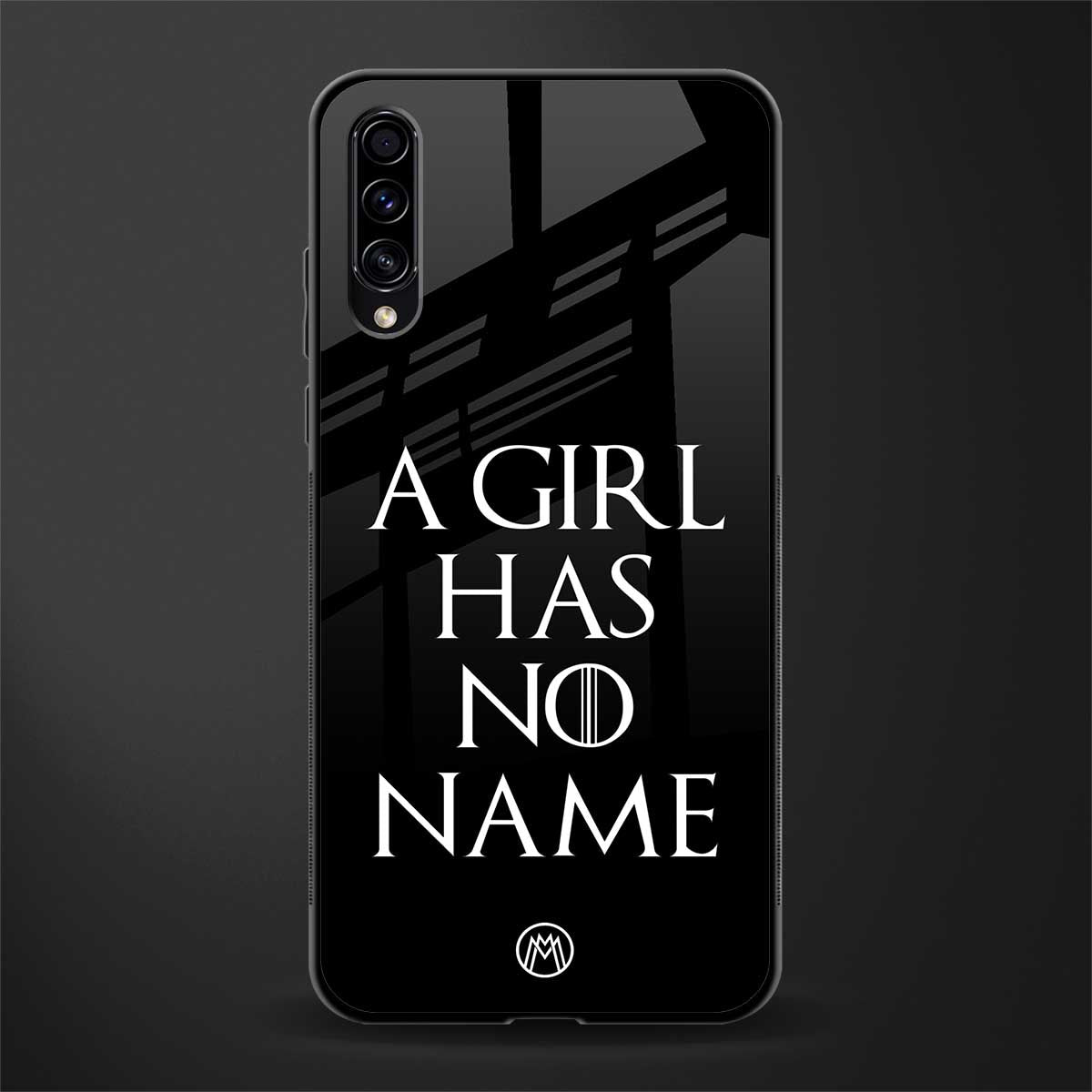 arya stark glass case for samsung galaxy a50 image