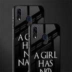 arya stark glass case for samsung galaxy m10s image-2