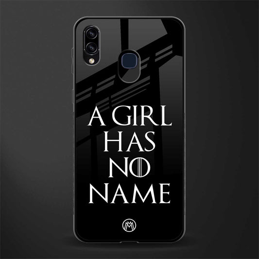 arya stark glass case for samsung galaxy a20 image