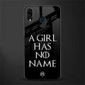 arya stark glass case for samsung galaxy m10s image