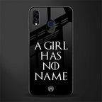 arya stark glass case for samsung galaxy m10s image