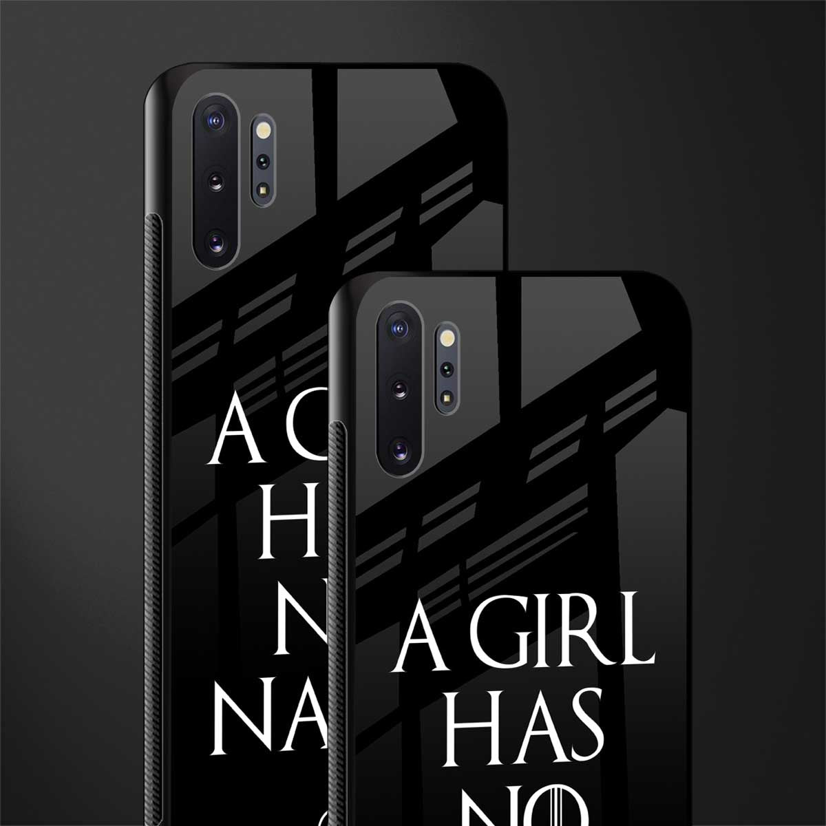 arya stark glass case for samsung galaxy note 10 plus image-2