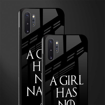 arya stark glass case for samsung galaxy note 10 plus image-2