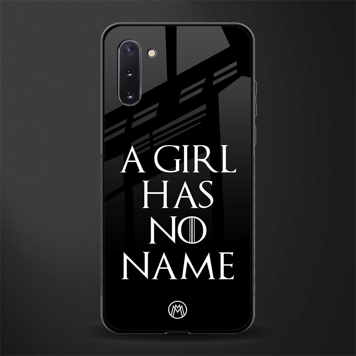 arya stark glass case for samsung galaxy note 10 image