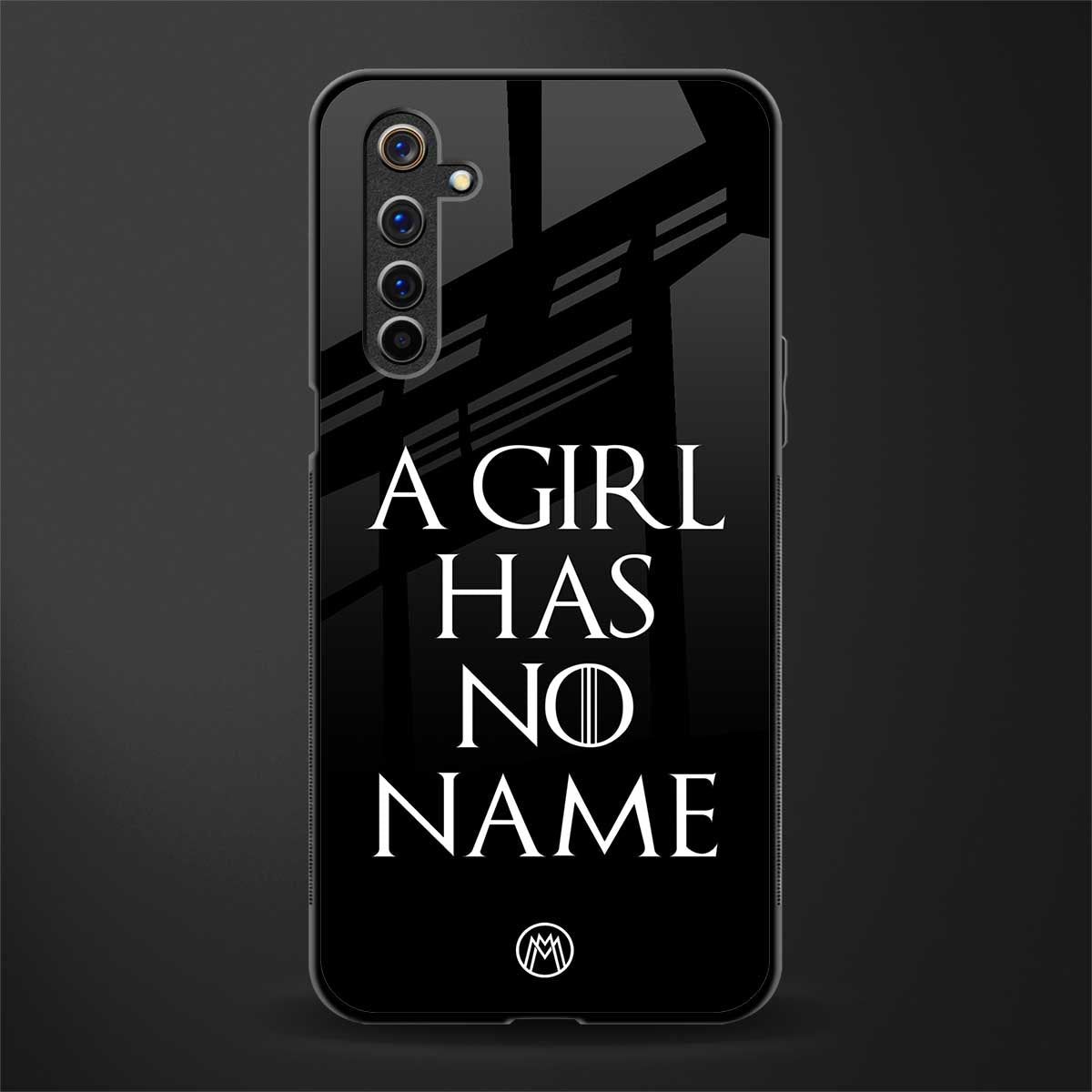 arya stark glass case for realme 6 pro image
