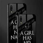 arya stark glass case for redmi note 7 pro image-2