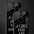 arya stark glass case for redmi 8a image-2