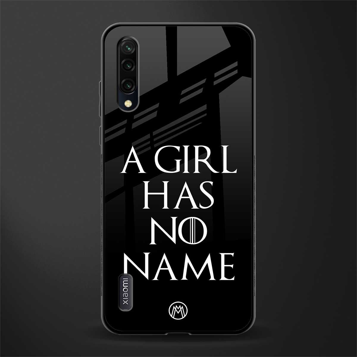 arya stark glass case for mi a3 redmi a3 image