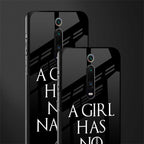 arya stark glass case for redmi k20 pro image-2