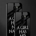 arya stark glass case for samsung galaxy s9 plus image-2