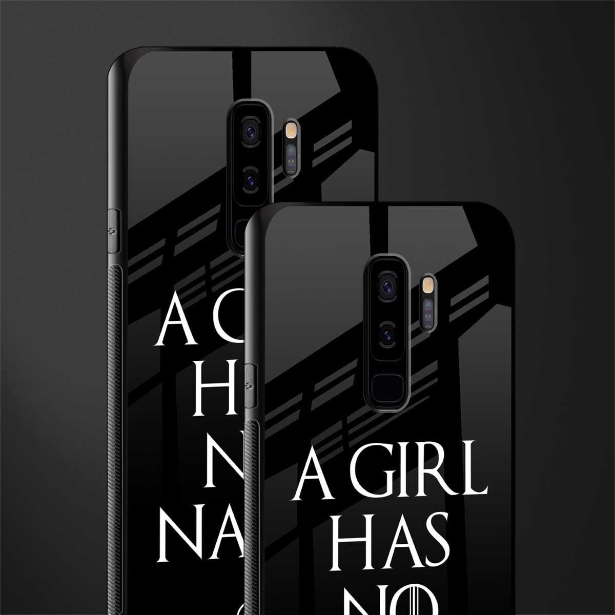 arya stark glass case for samsung galaxy s9 plus image-2