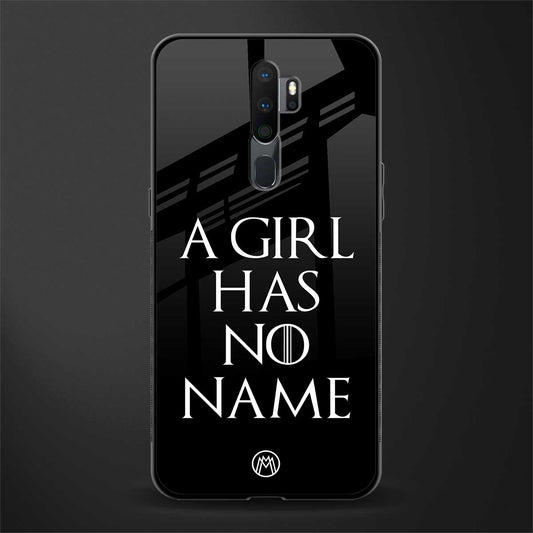 arya stark glass case for oppo a9 2020 image