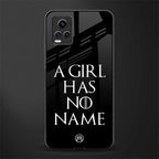 arya stark back phone cover | glass case for vivo y73