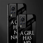 arya stark glass case for vivo x60 pro image-2