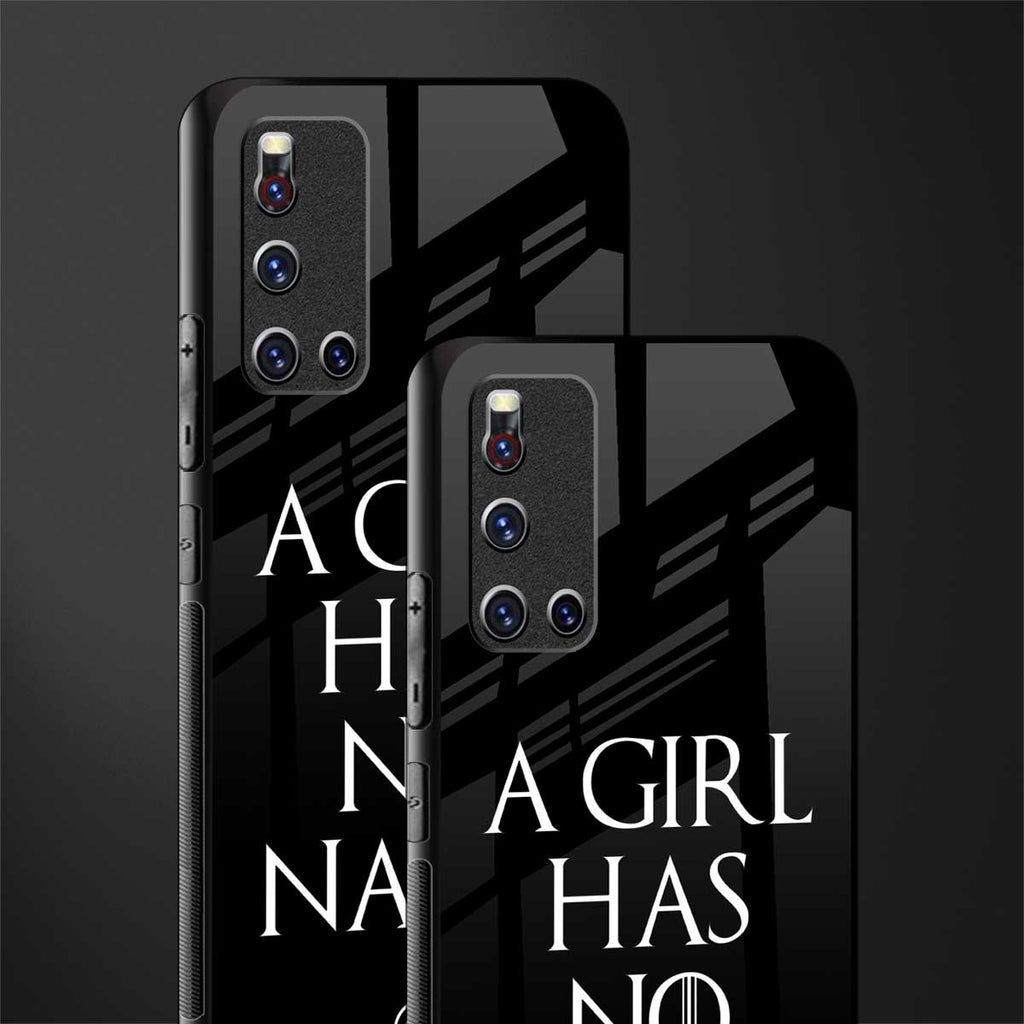 arya stark glass case for vivo v19 image-2