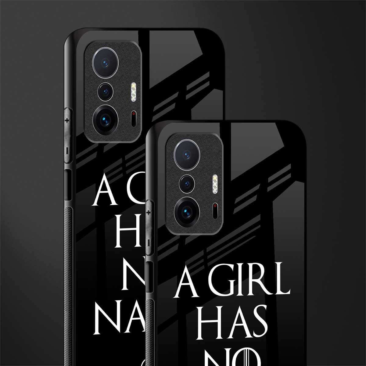 arya stark glass case for mi 11t pro 5g image-2