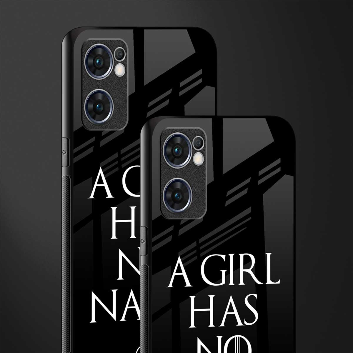 arya stark glass case for oppo reno7 5g image-2