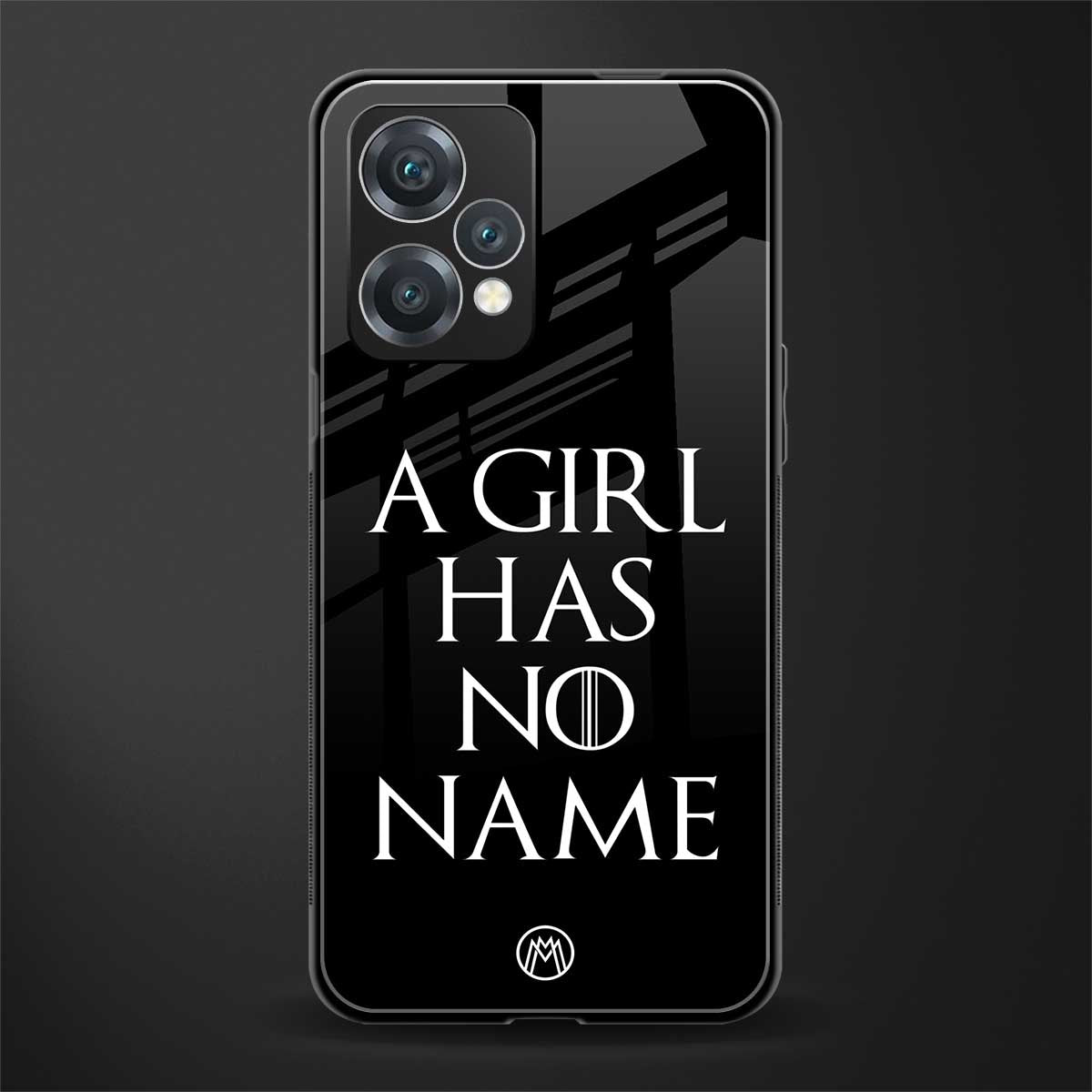 arya stark back phone cover | glass case for realme 9 pro 5g