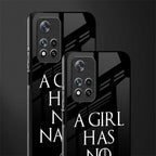 arya stark glass case for xiaomi 11i 5g image-2