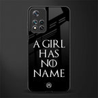 arya stark glass case for xiaomi 11i 5g image