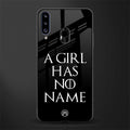 arya stark glass case for samsung galaxy a20s image