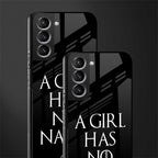 arya stark glass case for samsung galaxy s21 image-2