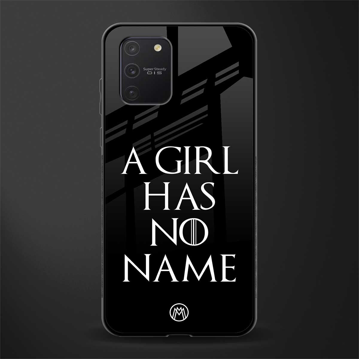arya stark glass case for samsung galaxy a91 image