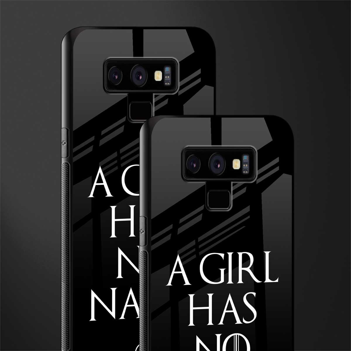 arya stark glass case for samsung galaxy note 9 image-2