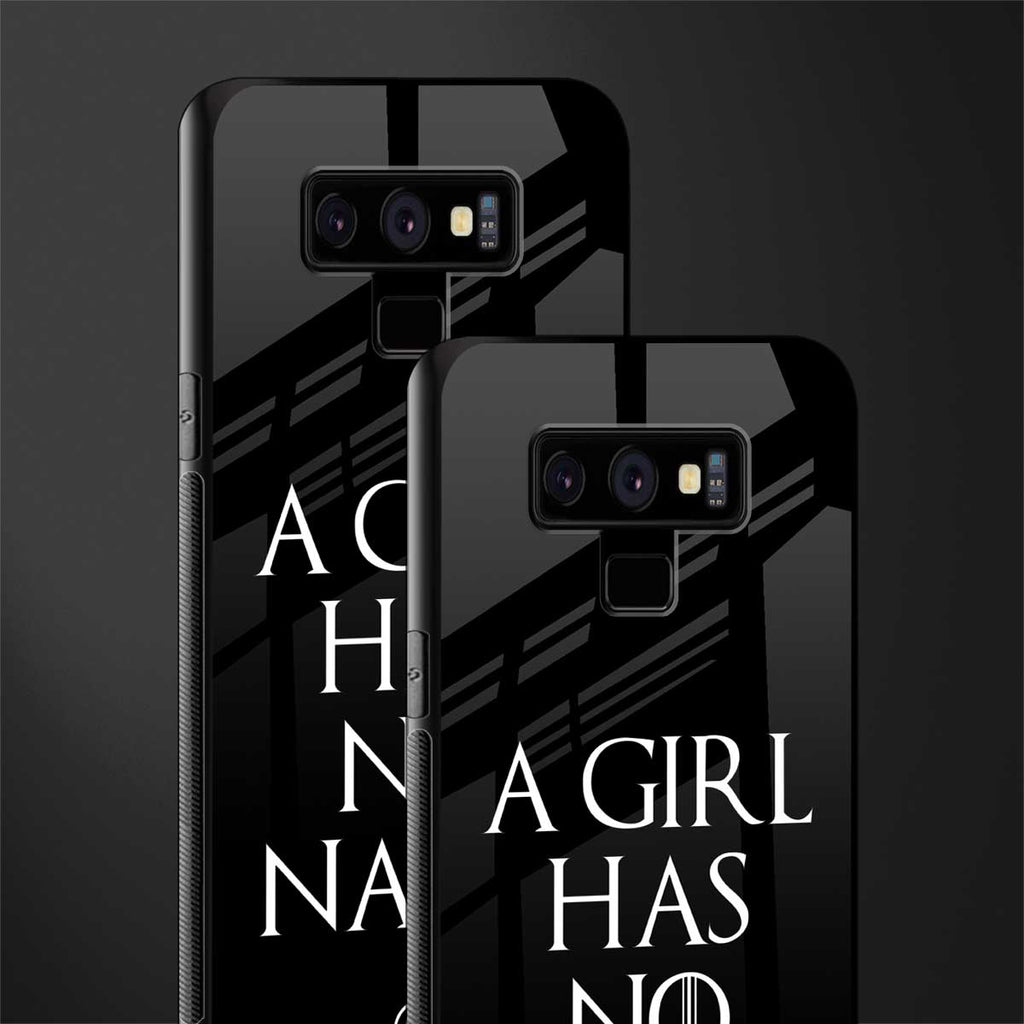 arya stark glass case for samsung galaxy note 9 image-2